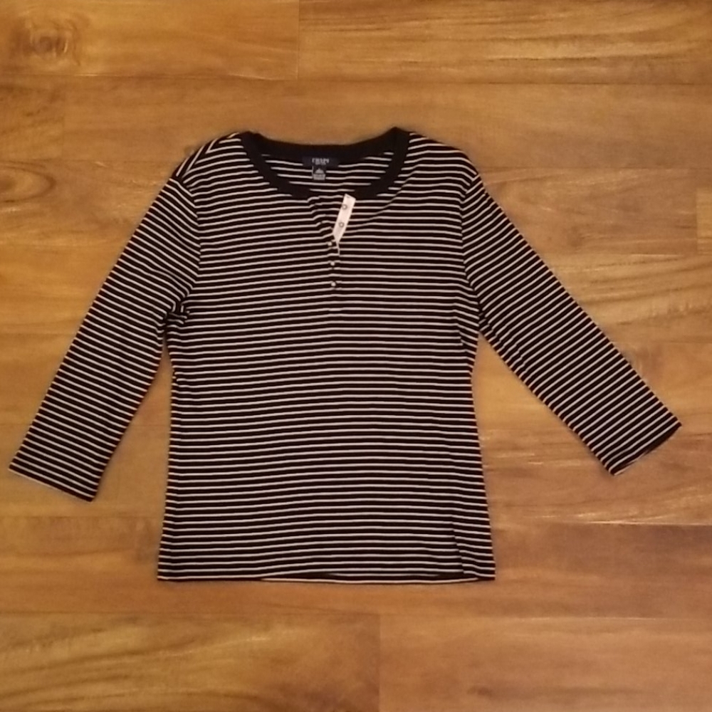 Chaps striped top - Large